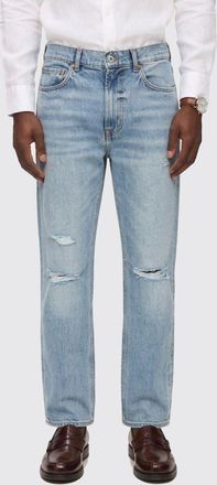 7 For All Mankind Jeans straight 7 For All Mankind in denim distressed