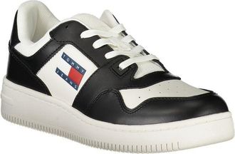 Tommy Hilfiger Colour-Block Leather Sneaker - White