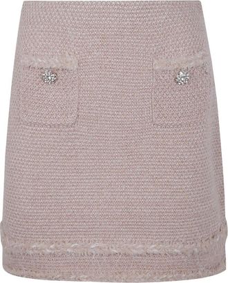 Blugirl Mouline Knit Twig Skirt