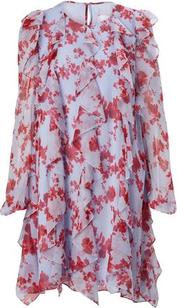 Carolina Herrera Abito a fiori - Blu