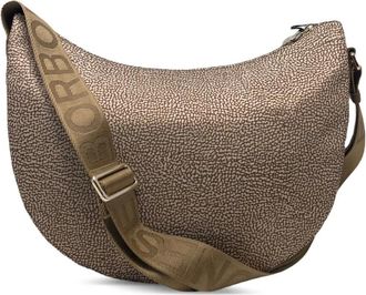 Borbonese small Luna patterned shoulder bag - Neutrals