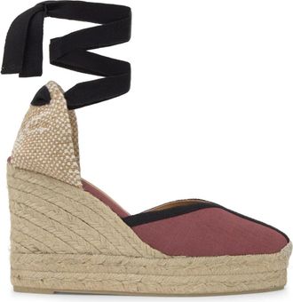 Castaner Carmen Espadrille - Dames - Sleehakken - Veelkleurig - 40 EU - Katoen - Schoenen