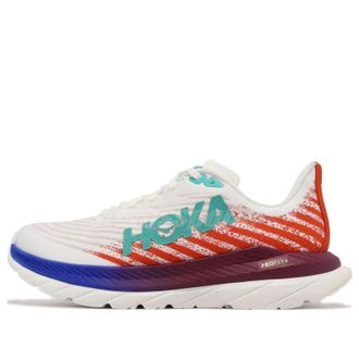 Hoka One One (WMNS) HOKA ONE ONE Mach 5 Wide White Fire Red 1136678-WFM