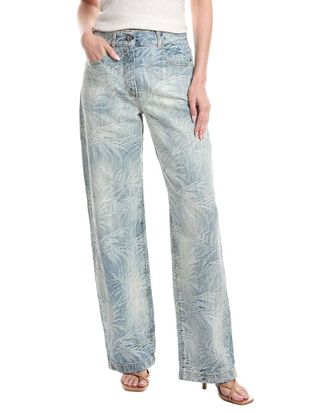 Palm Angels Light Wash Straight Jean