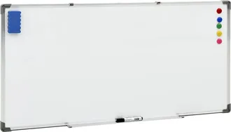 vidaXL Pizarra Magn&eacute;tica Acero Blanco 110x60 Cm Vidaxl