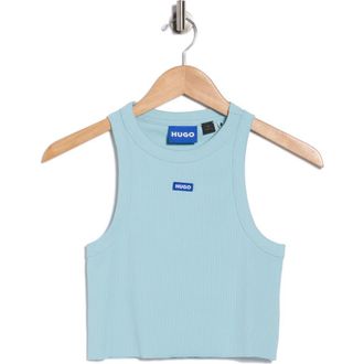 BOSS Baby B Tank Top in Open Blue at Nordstrom Rack, Size X-Small