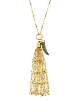 Petit Moments 18K Plated Stainless Steel Pendant Necklace