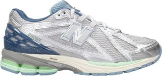 New Balance Sneakers Zilver+Lichtblauw