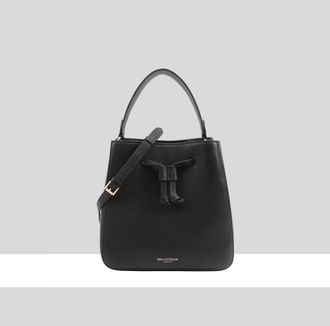 Paul Costelloe Womens Peace Leather Multi Way Bag - Black - One Size