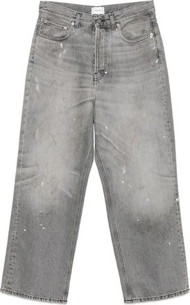 Haikure Paint-splatter Straight-leg Jeans