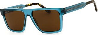 Lacoste L6059SN 410 Transparent Blue/Brown