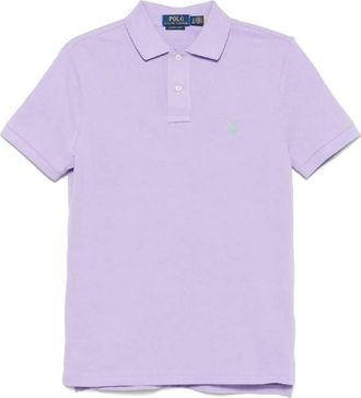 Polo Ralph Lauren Logo Embroidered Cotton Polo Shirt, Size X-Small