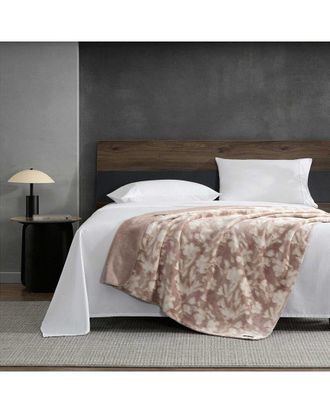 Kenneth Cole Faded Floral Throw