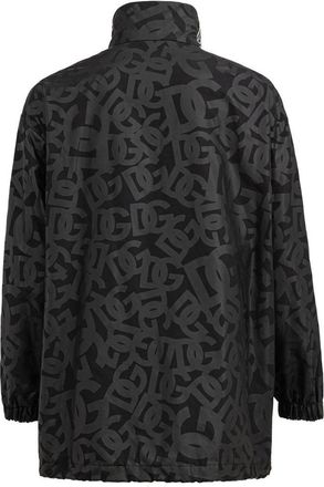 Dolce & Gabbana Mens Black Polyester Shell Jacket Clothing