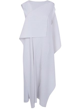Issey Miyake Long Dress Pleated On Pleats