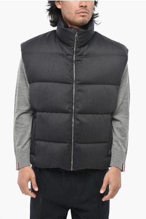 Fendi Virgin Wool Sleeveless Down Jacket size 48