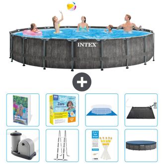 Intex Piscina Prism Frame Redonda - 549x122 Cm - 9-piezas S582