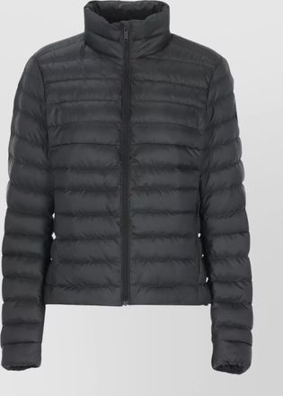 Canada Goose quilted down jacket high neck design