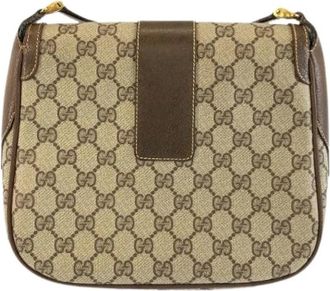 Gucci Borsa a spalla Pre-owned in tela GG Supreme - - Pre-owned - Donna - Beige - ONE SIZE
