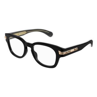 Gucci Ronde Brillen - Heren - Brillen - Zwart - 51 MM - Accessoires