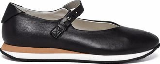 OFF PLAY Black Layered Sole Suede Dance Shoes