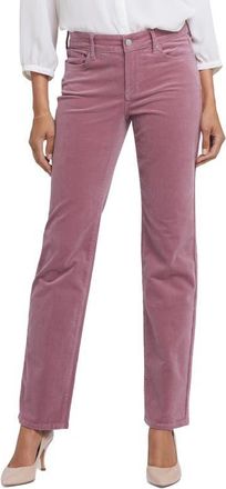 NYDJ Marilyn Corduroy Straight Leg Pants in Fairy Falls at Nordstrom, Size 8