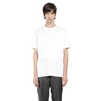 Giorgio Armani Cotton Interlock Short Sleeve T-Shirt