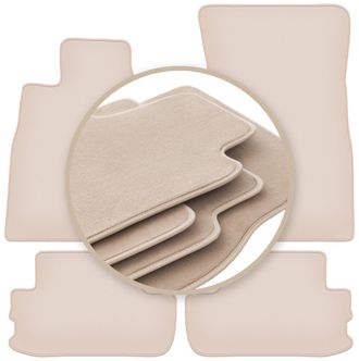 OEM Alfombrillas Premium Beige Para: Mercedes S W222 Coup&eacute; 2013