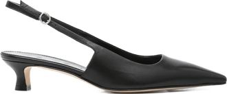 Aeyde 35 mm Catrina slingback pumps met puntige neus - Zwart