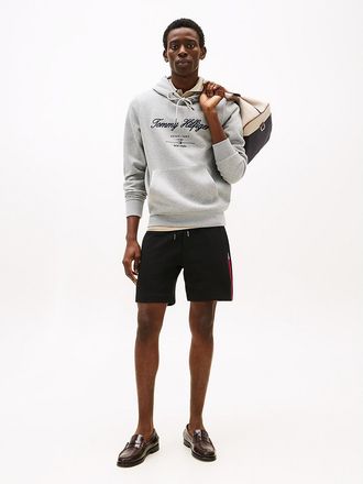 Tommy Hilfiger Mens Flag Logo Sweatshort - Black - XXXL