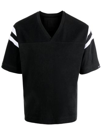 Givenchy T-shirt con scollo a V - Nero
