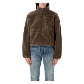 The North Face Extreme Pile Pullover - Dames - Fleece jassen - Bruin - L - Polyester - Fitness