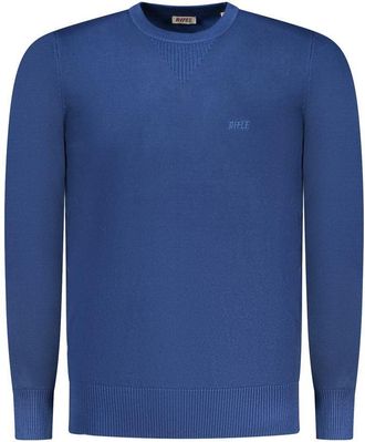 Rifle Blauwe Viscose Heren Sweater