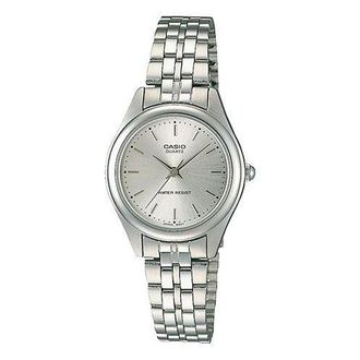 Casio Ladies ENTICER Wrist Silver Analog LTP-1129A-7A