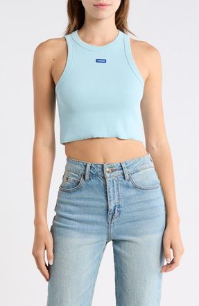 BOSS Baby B Tank Top in Open Blue at Nordstrom Rack, Size X-Small