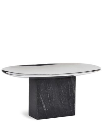 Gejst Sapoto mounted tray - unisex - Aluminium/marble - OS - Black