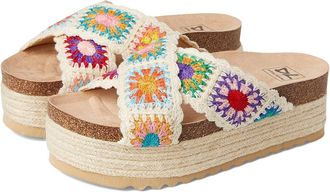 Dirty Laundry Plays Womens Shoes Natural Crochet : 6.5 B - Medium, Textile
