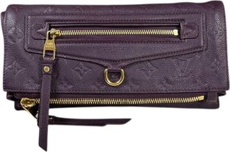Louis Vuitton Monogram Empreinte Or Purple Monogram Empreinte Clutch Bag (Pre-Owned)