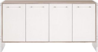 Essentials For Living Lorin Shagreen Media Sideboard