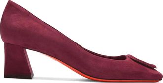 Santoni Pumps - Dames - Pumps - Rood - 39 1/2 EU - Schoenen