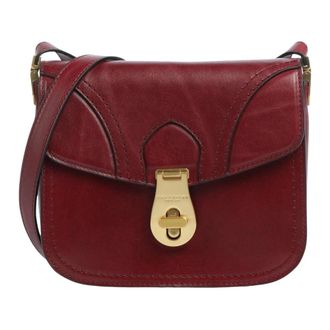 The Bridge MIA Crossbody Tas - Dames - Tassen - Rood - Maat: ONE Size Katoen