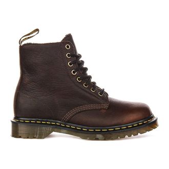 Dr. Martens 1460 Pascal Fleece-Lined Boot - unisex - Dr. Martens - Lace-up Boots - Brown - 4 UK - Shoes