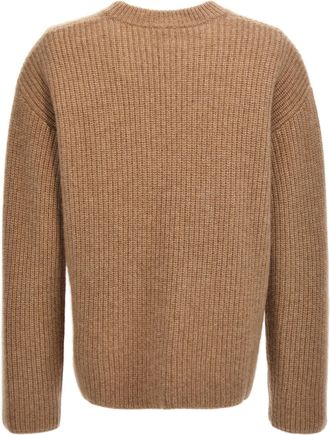 P.A.R.O.S.H. Cashmere Crewneck Sweater - Camel