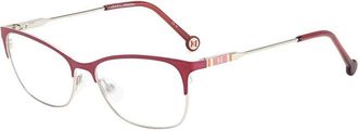 Carolina Herrera Womens 53 mm Gold Cherry Eyeglasses
