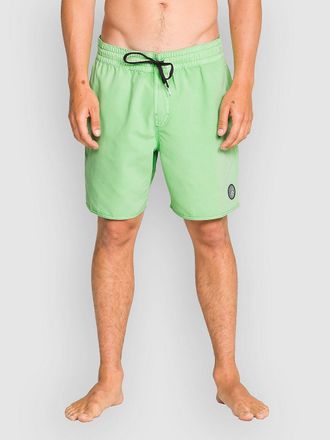 Volcom Center Trunk 17 Boardshorts groen