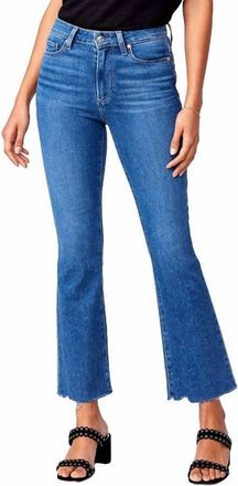Paige Claudine Skinny Jeans In Bay