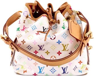 Louis Vuitton Petit Noe Handbag Monogram Multicolor bucket bag - Veelkleurig