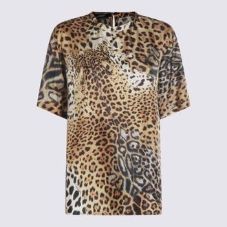Roberto Cavalli T-Shirts And Polos Scuri-Donna