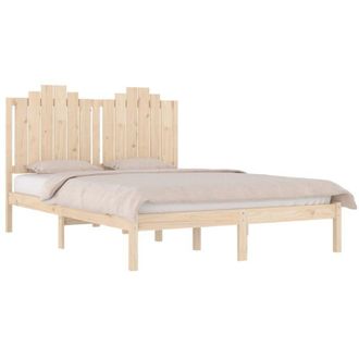 vidaXL Estructura De Cama De Madera Maciza De Pino 160x200 Cm Vidaxl