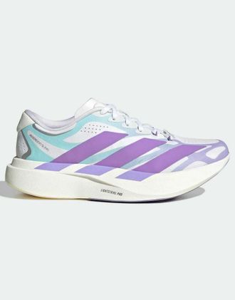 adidas Adizero Evo SL Exo - Scarpe bianco nuvola/viola fusion
